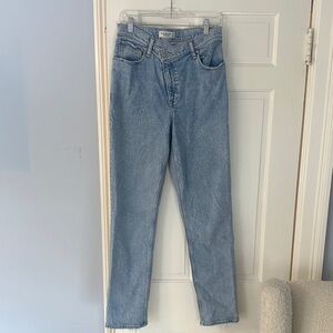 Abercrombie & Fitch Light Blue Straight Leg Jeans